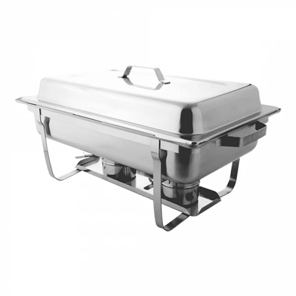 CHAFING DISH C/COPERCHIO MOBILE 4 CHAFING DISH C/COPERCHIO MOBILE - immagine 2