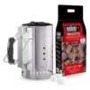 Weber SET CIMINIERA ACCENSIONE RAPIDFIRE + BRICCHETTE KG 2 1 Weber SET CIMINIERA ACCENSIONE RAPIDFIRE + BRICCHETTE KG 2 -Mailgarden Negozio 17631 01