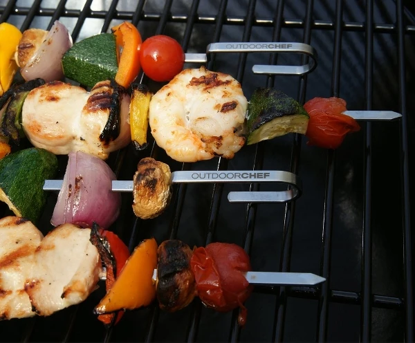 Outdoorchef SPIEDINI IN ACCIAIO INOX - SET 4 PZ 4 Outdoorchef SPIEDINI IN ACCIAIO INOX - SET 4 PZ - immagine 2