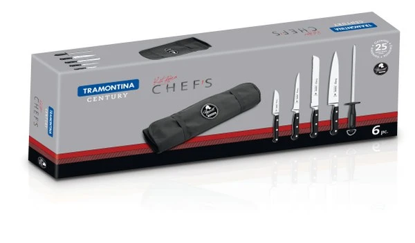 CENTURY - SACCA PORTA COLTELLI - SET 5 PEZZI 6 CENTURY - SACCA PORTA COLTELLI - SET 5 PEZZI - immagine 4