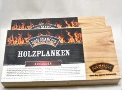 PLACCA DI LEGNO PER AFFUMICARE DON MARCO'S - CEDRO ROSSO -Mailgarden Negozio 401101002 03