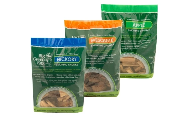 Big Green Egg WOOD CHUNKS - PEZZI DI LEGNO PER AFFUMICARE 3 Big Green Egg WOOD CHUNKS - PEZZI DI LEGNO PER AFFUMICARE