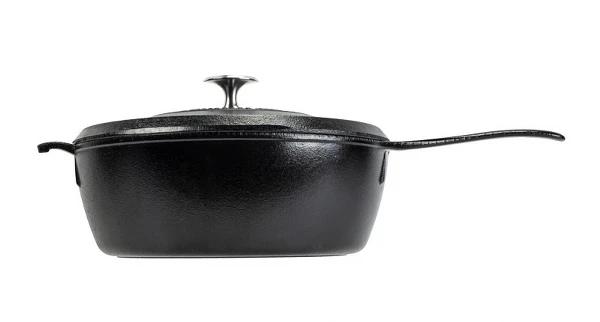 Lodge TEGAME CON COPERCHIO BLACKLOCK - DIAM. 30 CM 3 Lodge TEGAME CON COPERCHIO BLACKLOCK - DIAM. 30 CM - immagine 2