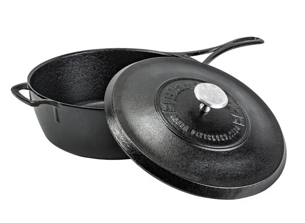 Lodge TEGAME CON COPERCHIO BLACKLOCK - DIAM. 30 CM 4 Lodge TEGAME CON COPERCHIO BLACKLOCK - DIAM. 30 CM - immagine 3