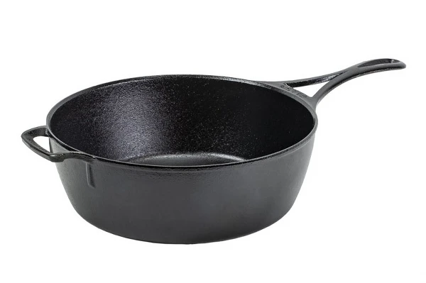 Lodge TEGAME CON COPERCHIO BLACKLOCK - DIAM. 30 CM 5 Lodge TEGAME CON COPERCHIO BLACKLOCK - DIAM. 30 CM - immagine 4