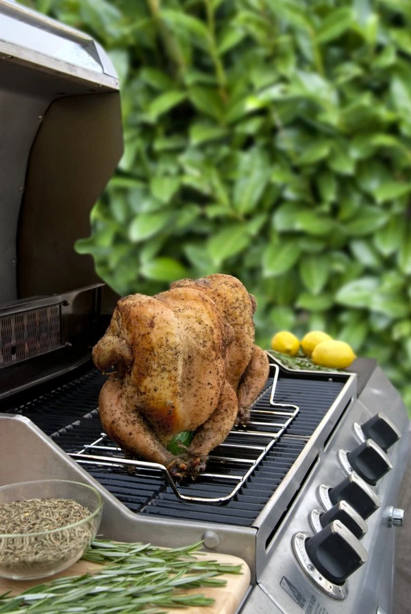 SUPPORTO COTTURA “BEER CAN CHICKEN” DOPPIO (O PER UN TACCHINO) 5 SUPPORTO COTTURA “BEER CAN CHICKEN” DOPPIO (O PER UN TACCHINO) - immagine 3