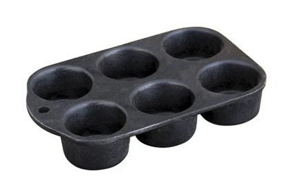 Camp Chef CAST IRON MUFFIN PAN 28 X 16 X H 4 4 Camp Chef CAST IRON MUFFIN PAN 28 X 16 X H 4 - immagine 2