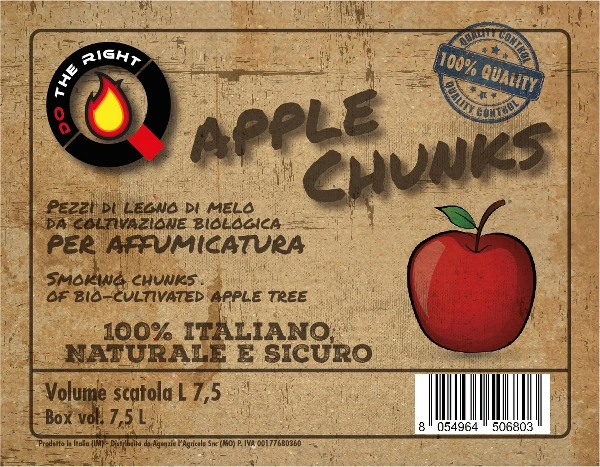 CHUNKS DI LEGNO DI MELO 4 CHUNKS DI LEGNO DI MELO - immagine 2