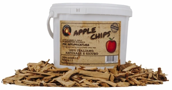 CHIPS DI LEGNO DI MELO - LT 5 4 CHIPS DI LEGNO DI MELO - LT 5 - immagine 2