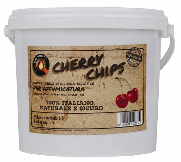 CHIPS DI LEGNO DI CILIEGIO - LT 5 3 CHIPS DI LEGNO DI CILIEGIO - LT 5