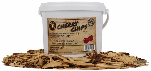 CHIPS DI LEGNO DI CILIEGIO - LT 5 4 CHIPS DI LEGNO DI CILIEGIO - LT 5 - immagine 2