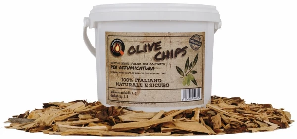 CHIPS DI LEGNO DI OLIVO - LT 5 4 CHIPS DI LEGNO DI OLIVO - LT 5 - immagine 2