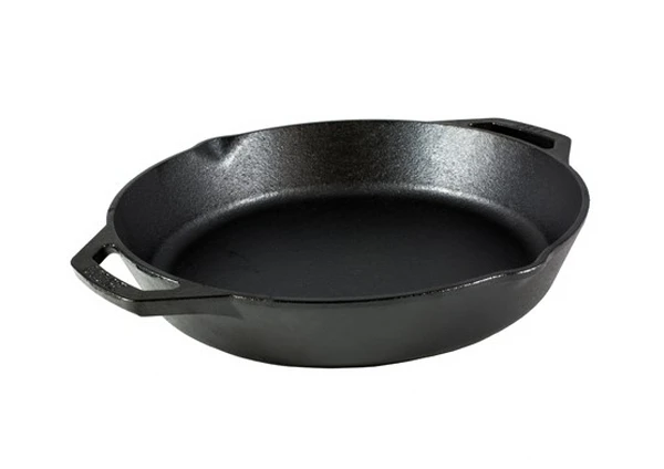 Lodge TEGAME TONDO CON MANICI - DIAM. CM 30 3 Lodge TEGAME TONDO CON MANICI - DIAM. CM 30