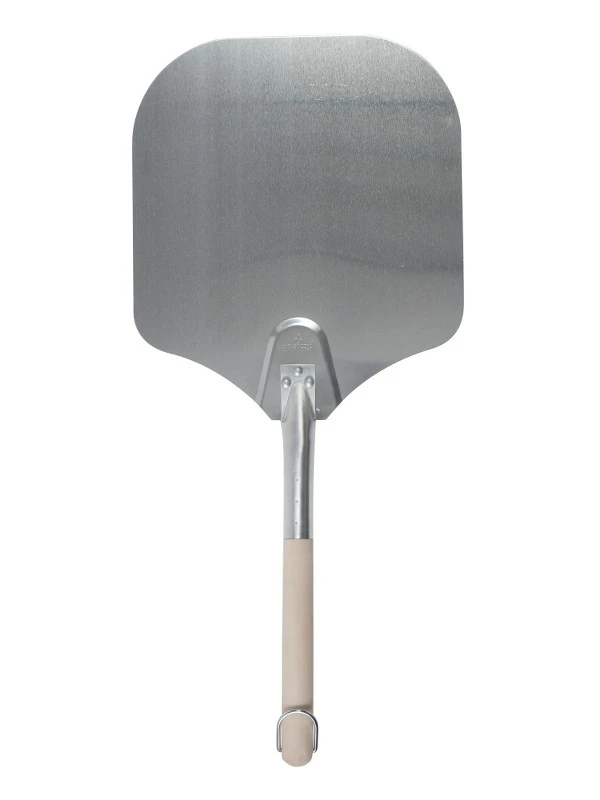 PALA PER PIZZA IN ALLUMINIO CON MANICO IN LEGNO 3 PALA PER PIZZA IN ALLUMINIO CON MANICO IN LEGNO