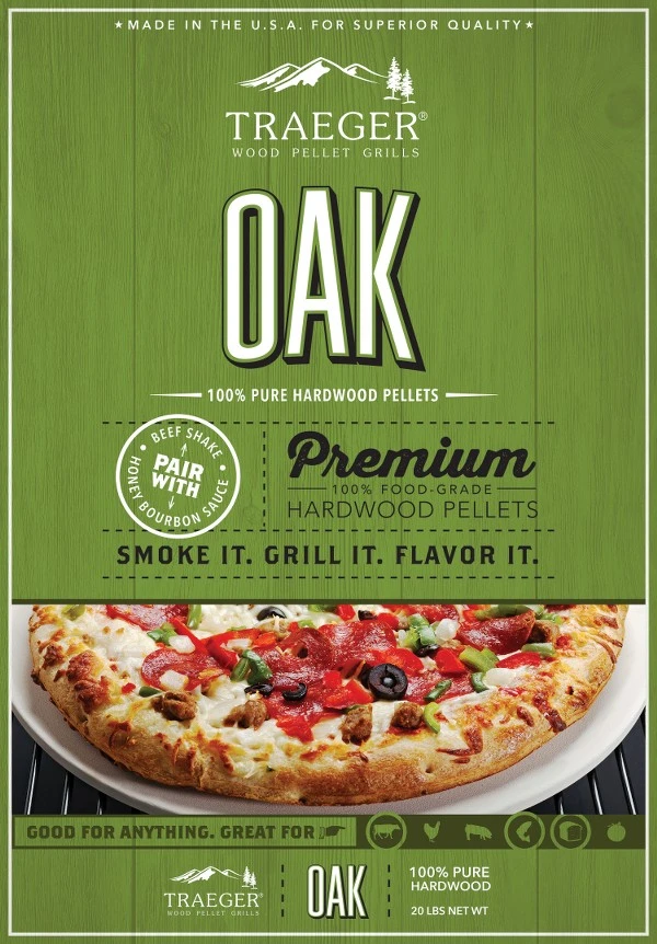 Traeger PELLET QUERCIA - SACCO KG 9 4 Traeger PELLET QUERCIA - SACCO KG 9 - immagine 2