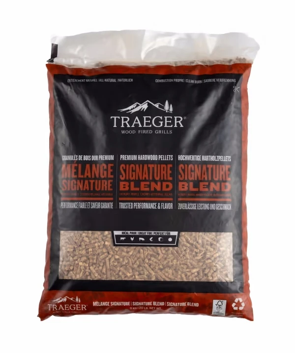 Traeger FSC - SIGNATURE BLEND PELLETS - 9 KG 3 Traeger FSC - SIGNATURE BLEND PELLETS - 9 KG