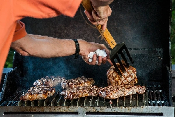 SET 2 GRIGLIE 40 X 13,34 CM PER GRILL RETTANGOLARI 4 SET 2 GRIGLIE 40 X 13,34 CM PER GRILL RETTANGOLARI - immagine 2